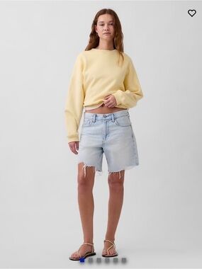 GAP Light Wash Denim Jean Shorts